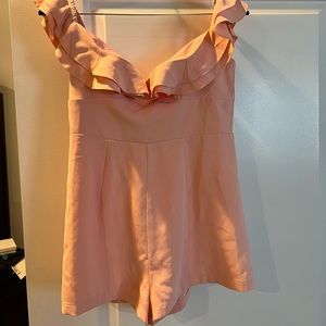 Off the shoulder romper